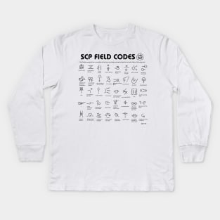 SCP CODE Kids Long Sleeve T-Shirt